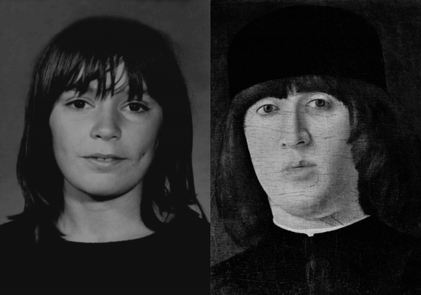Portraits de personnes qui se ressemblent