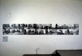Vue de l’installation, atelier de l’artiste, 1970 Archives personnelles de l’artiste